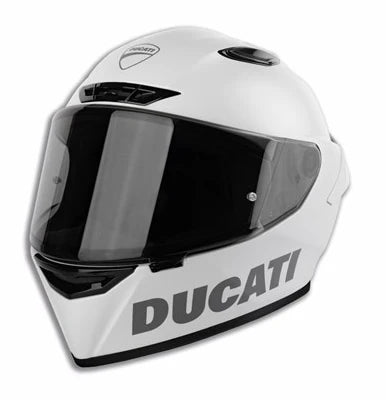 CASQUE DUCATI LOGO BLANC SUOMY