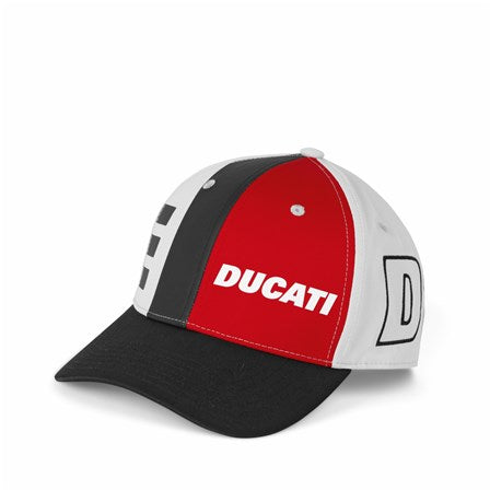 ** NOUVEAUTÉ 2025 ** CASQUETTE Ducati Explorer rouge/blanc/noir